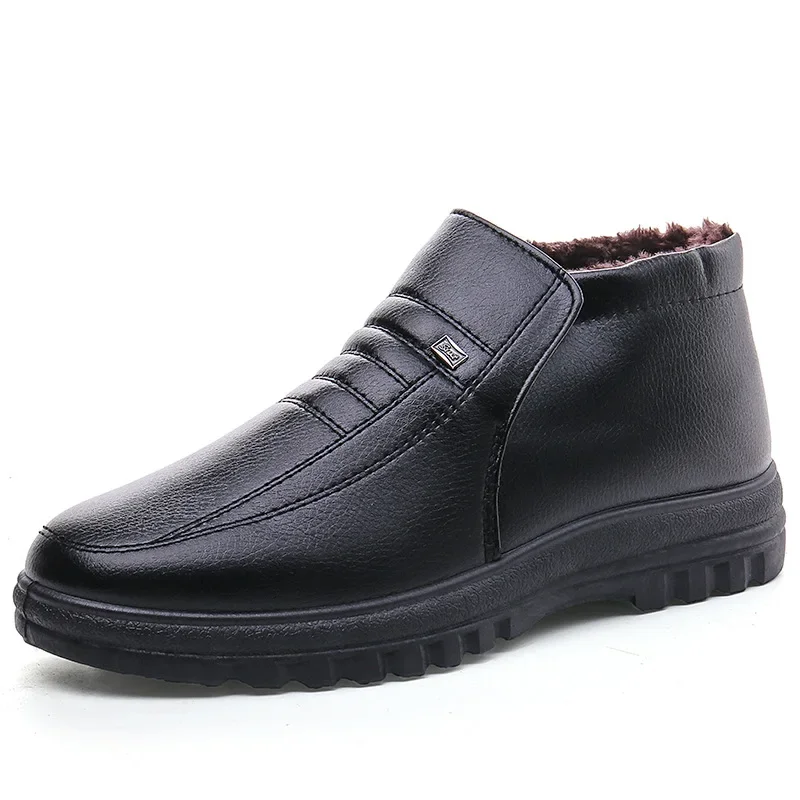 Men Shoes Type - Plus Size Men's Boots Winter Warm