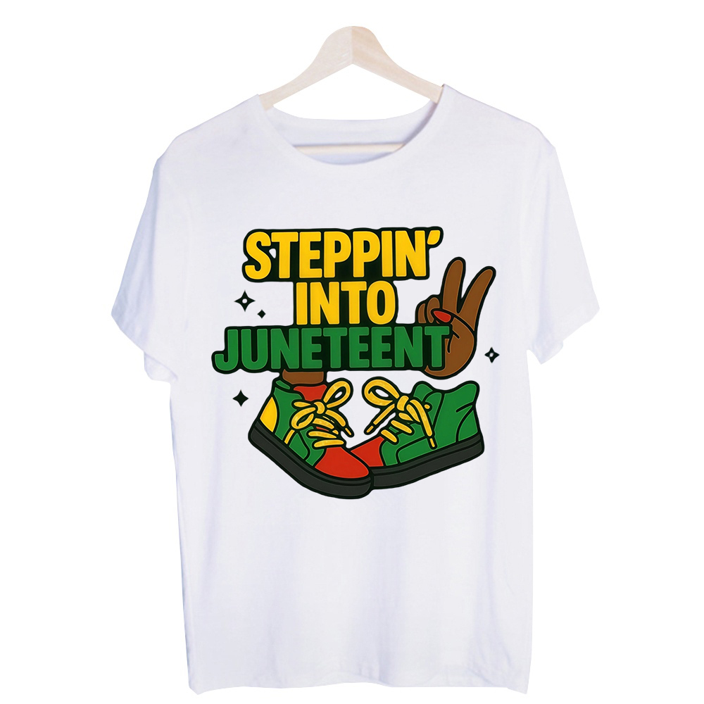 Men'S Shoes For Crews - Men's Juneteenth Typography & Shoes Graphic