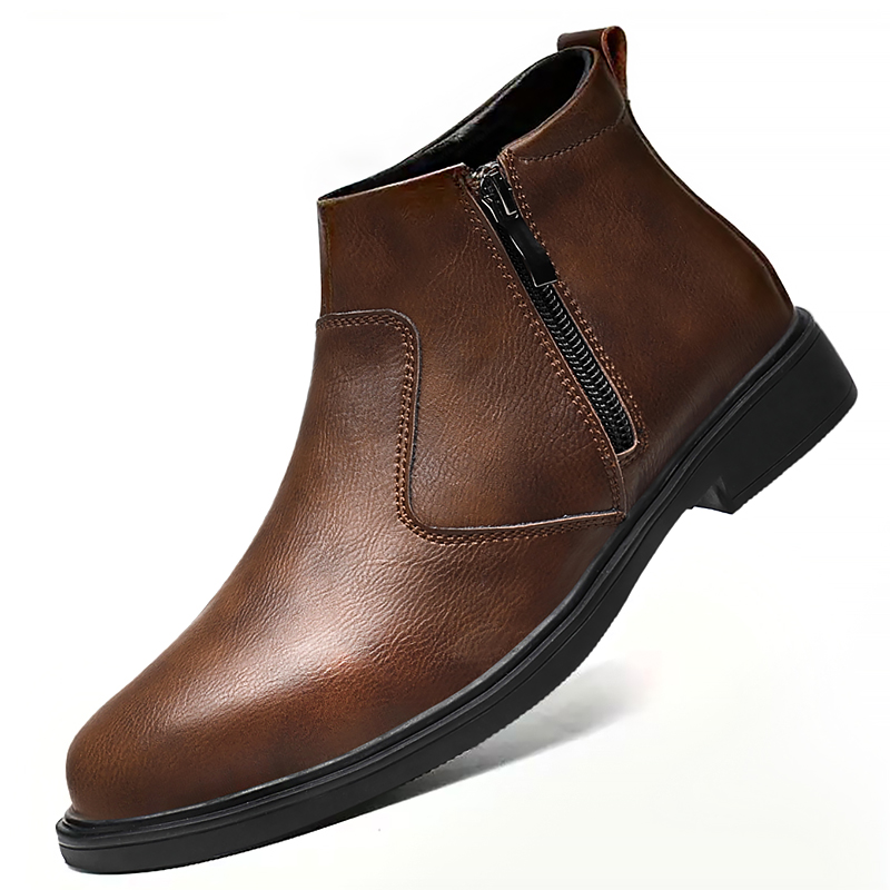 Men Shoes Boss - Autumn and Winter New High-Top Leather