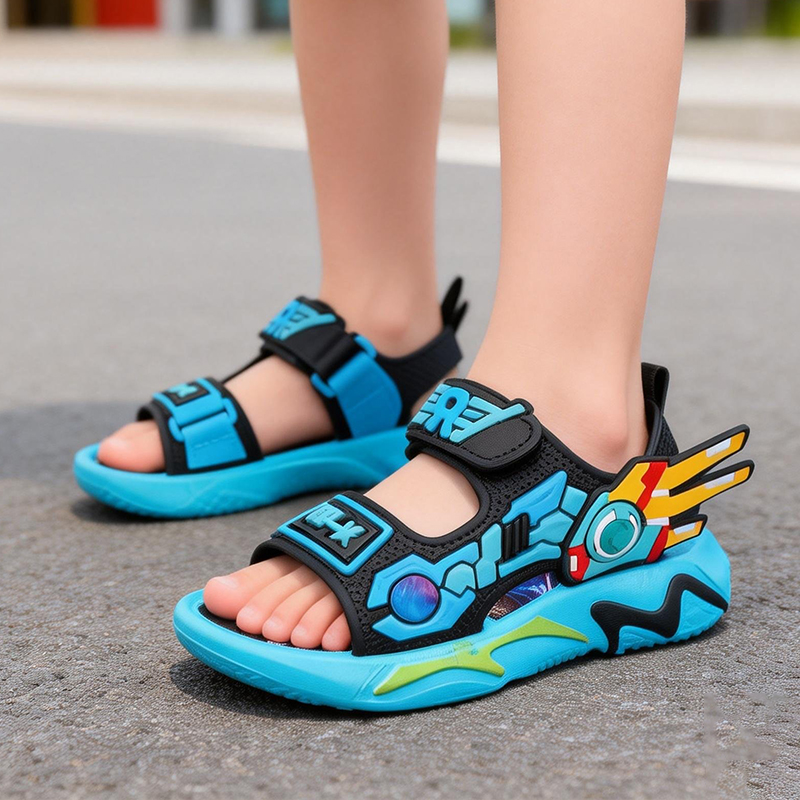 Sandal Sport Outdoor - Kids Sandals for Boys 3-12 Year