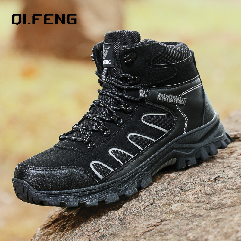 Men Shoes Type - New Men's Oversized High Top Boots