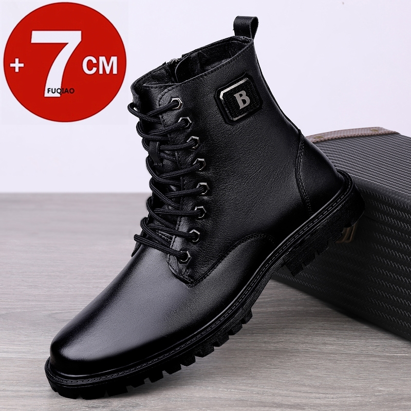 Men's Genuine Leather Elevator - Men'S Shoes With Height Increase recension och pris
