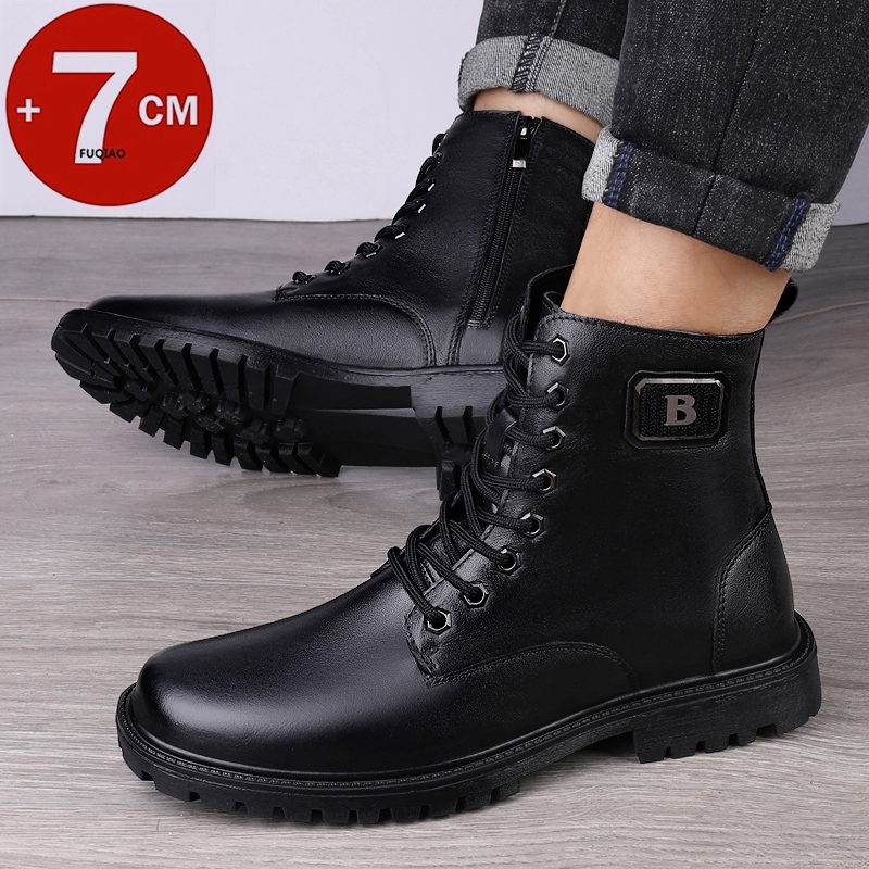 Men's Genuine Leather Elevator - Men'S Shoes With Height Increase recension och pris
