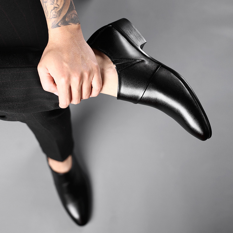 Oxfords Leather Shoes for Men  - Monk Strap Shoe recension och pris