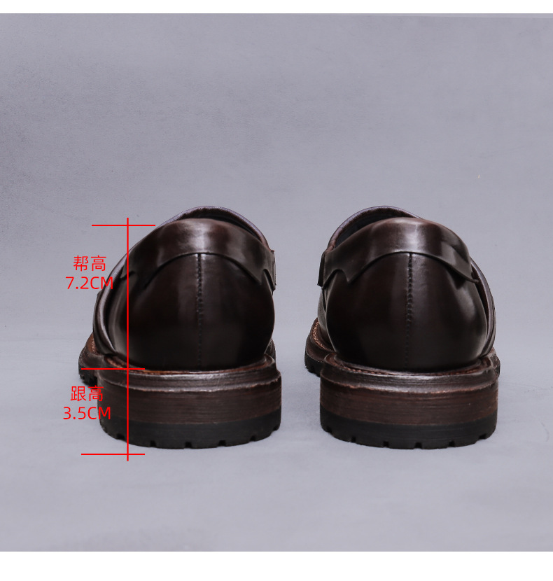 Luxury Men's Genuine Leather M - Monk Strap Shoe recension och pris