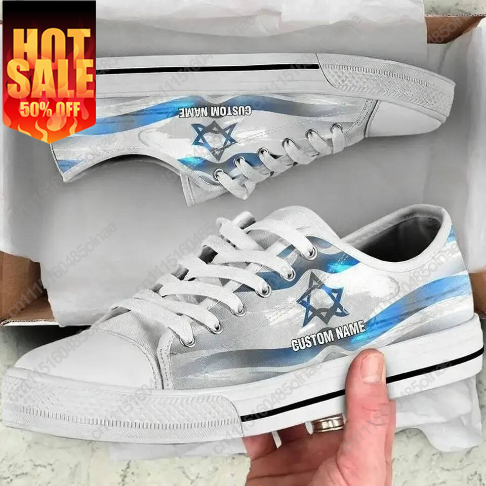 Israel Flag Name Fashion Low T - Men Shoes Name recension och pris