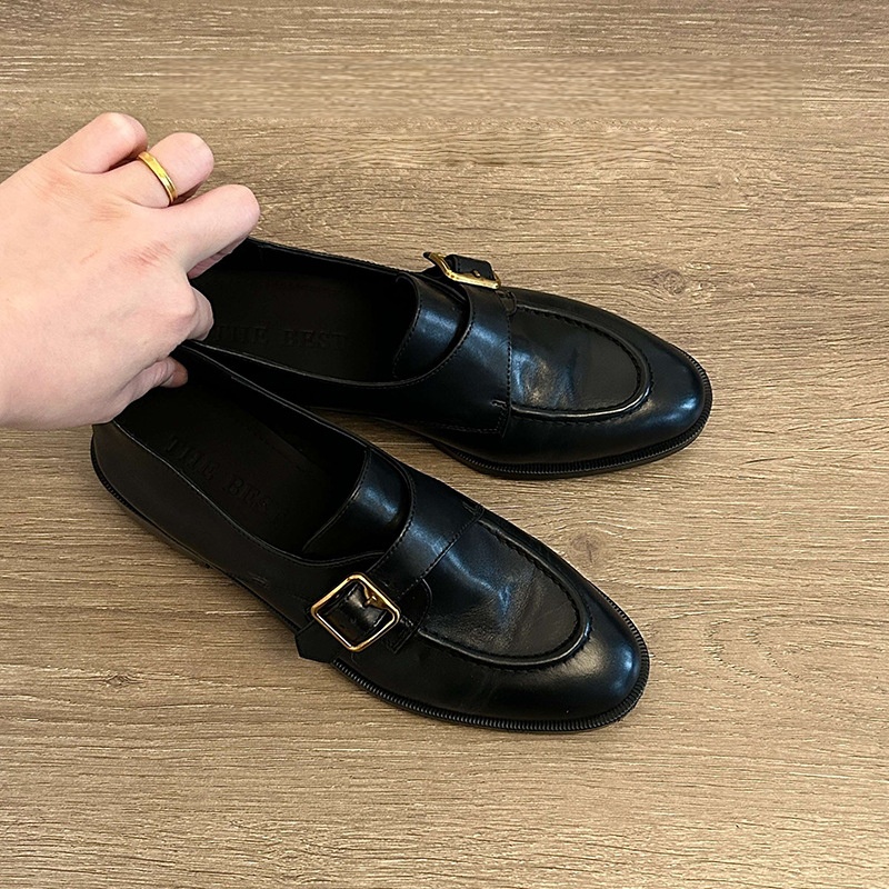 Women's Black Shoes Monk Strap - Monk Strap Shoe recension och pris