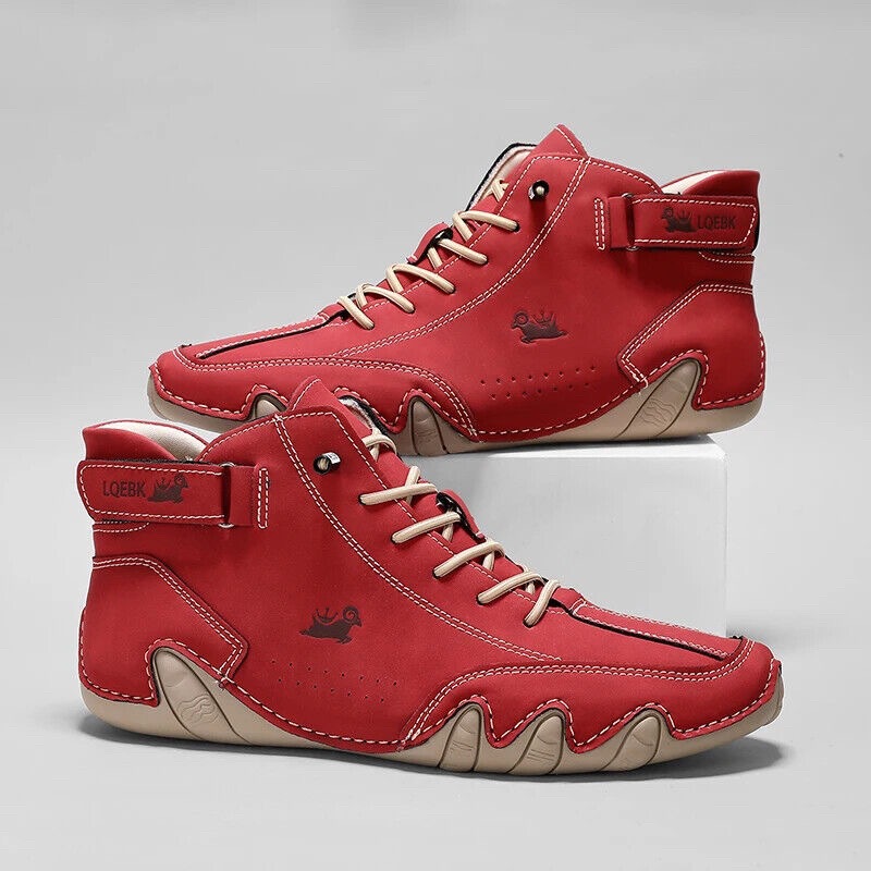 Leather Casual Shoes Sneakers  - Men Shoes Type recension och pris