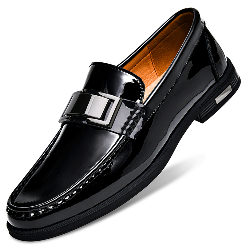 Premium Men's Patent Leather L - Men Shoes Boss recension och pris