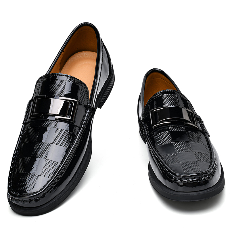 Premium Men's Patent Leather L - Men Shoes Boss recension och pris