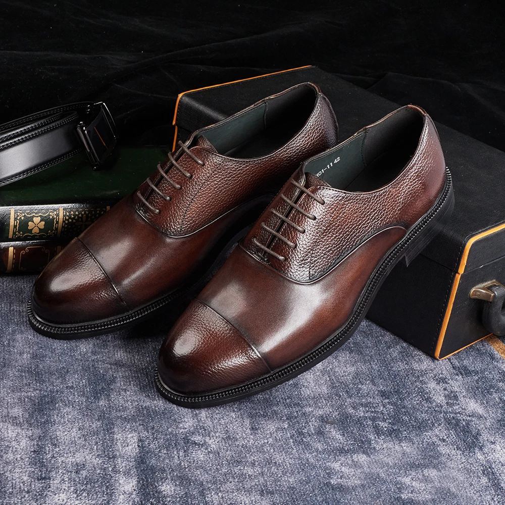 2025 Men's Italian Style Handm - Men Shoes Size 11 recension och pris