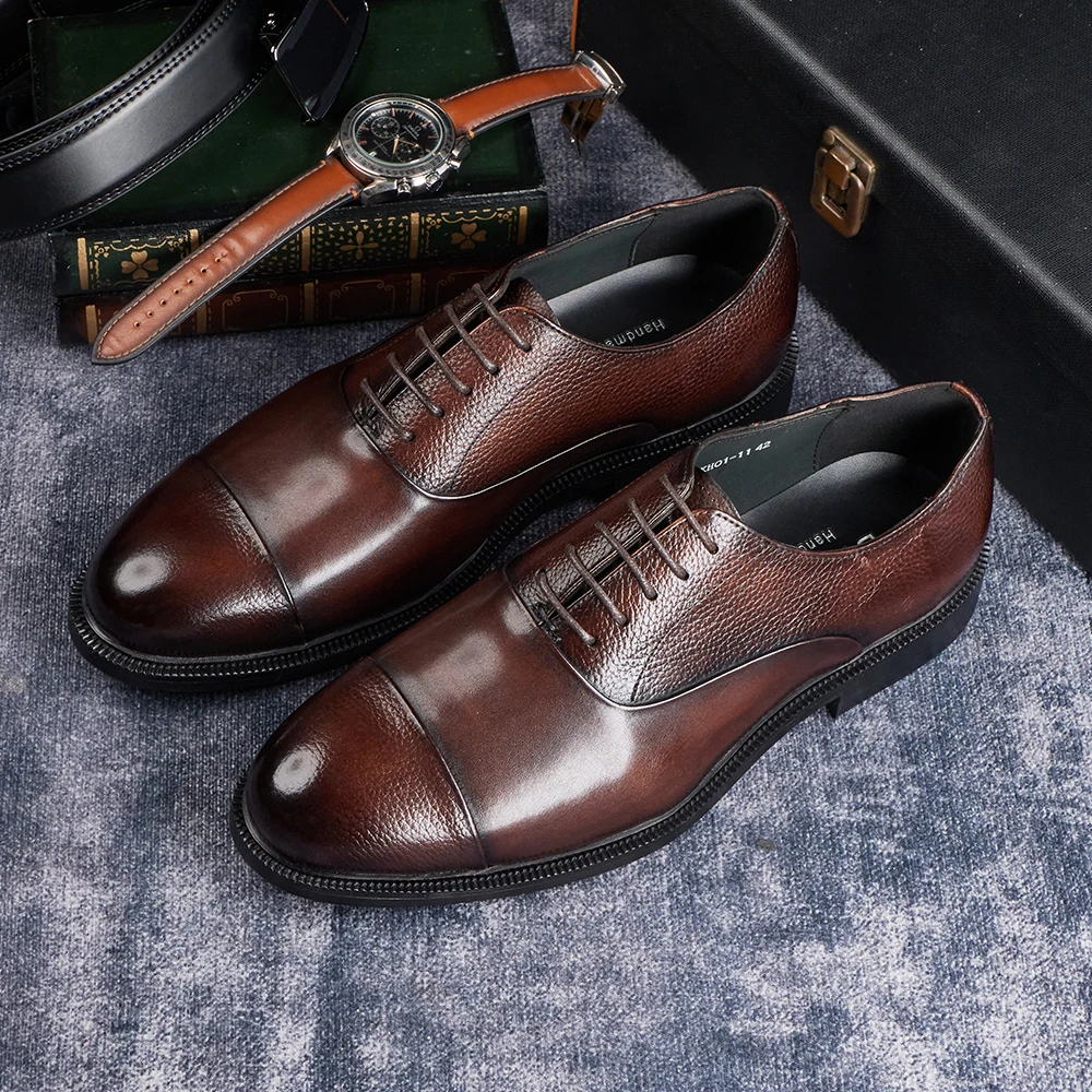 2025 Men's Italian Style Handm - Men Shoes Size 11 recension och pris