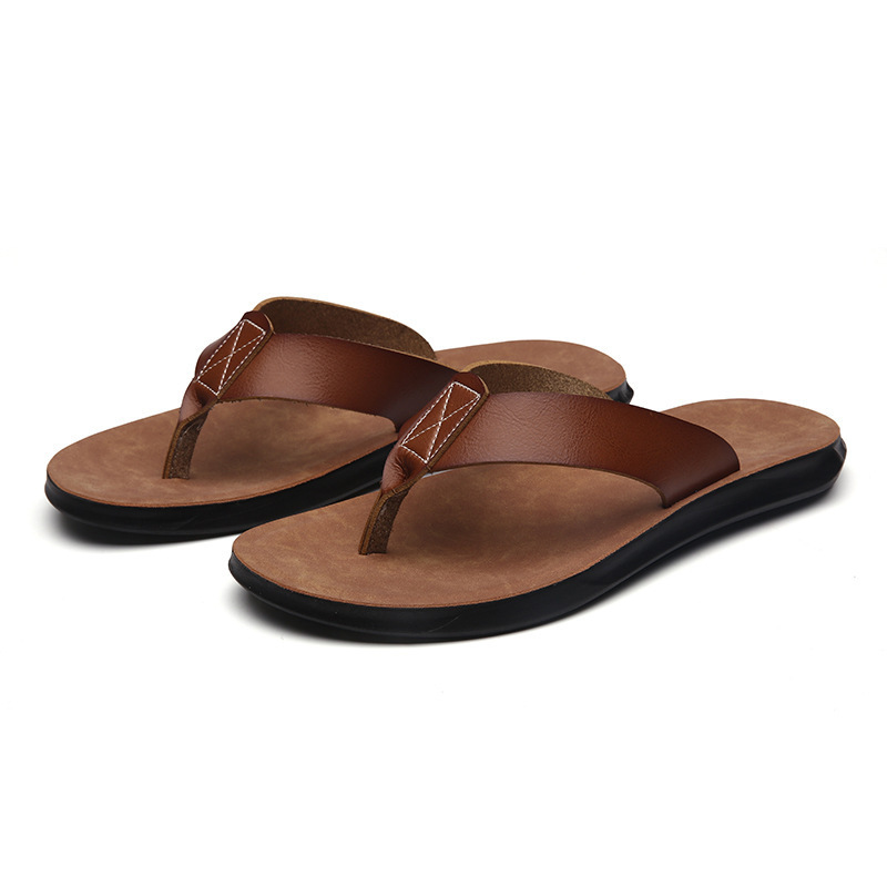 38-47 New Italian Leather Flip - Men Shoes Type recension och pris