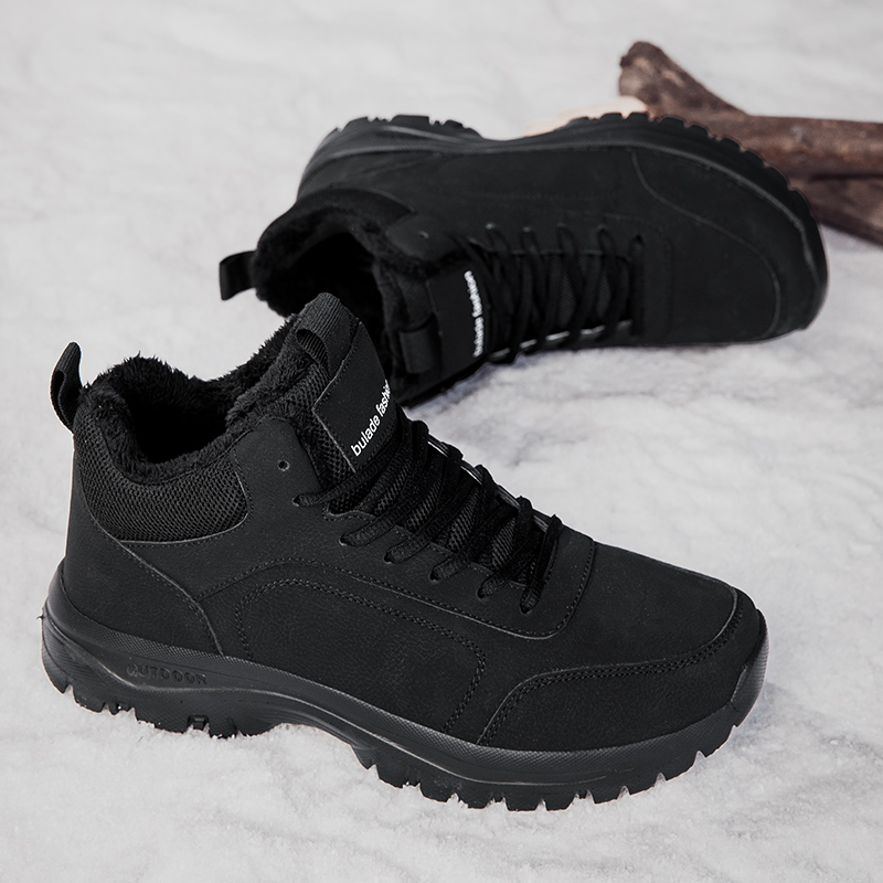 Winter Men's Boots Warm Plush  - Men Shoes Type recension och pris