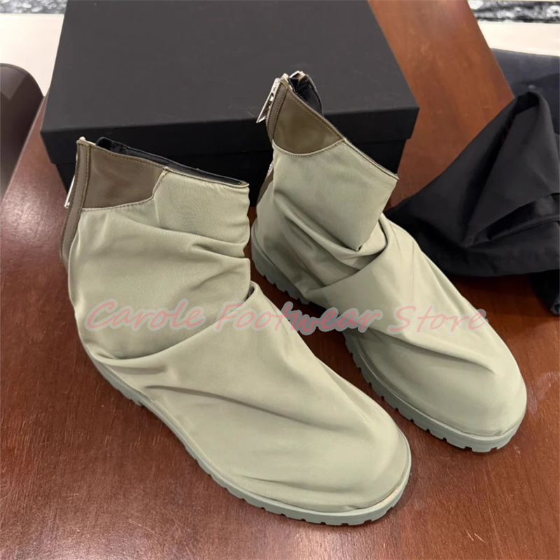 Pleated Nylon Cloth High Top M - Men'S Shoes With Height Increase recension och pris