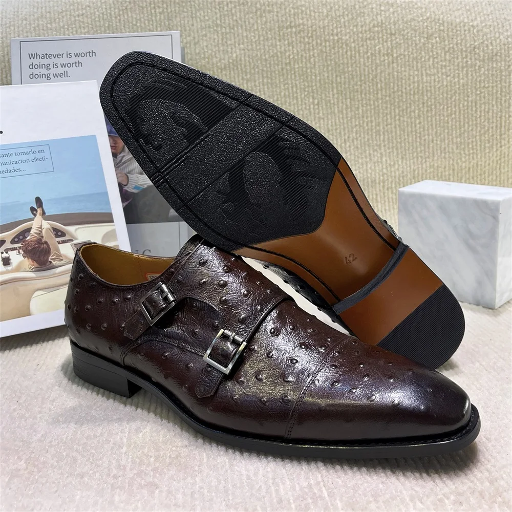 Men's Pointed Python Pattern G - Monk Strap Shoe recension och pris