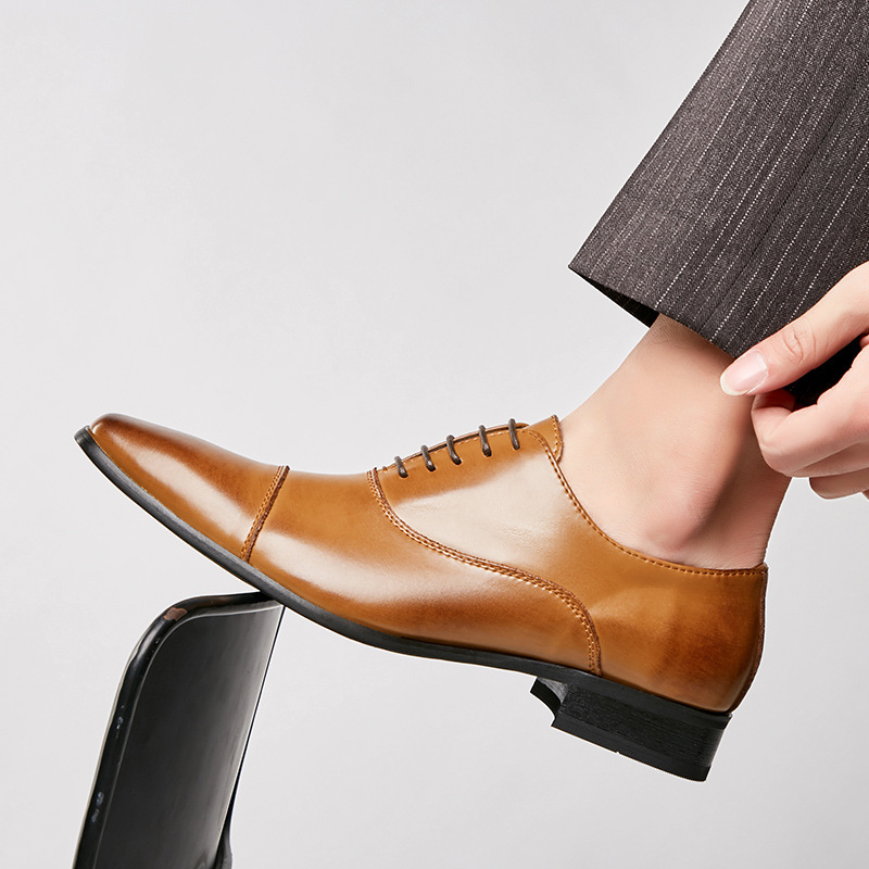 2025 Business New Fashion Men  - Monk Strap Shoe recension och pris