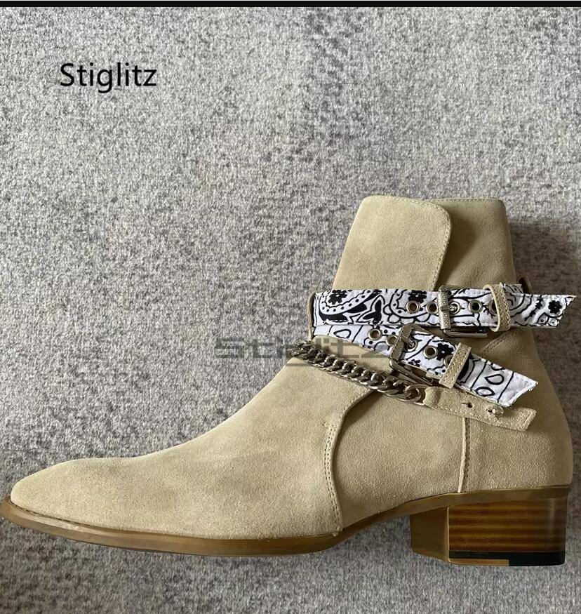 Faux Suede Men's Chelsea Chain - Men Shoes Size 11 recension och pris