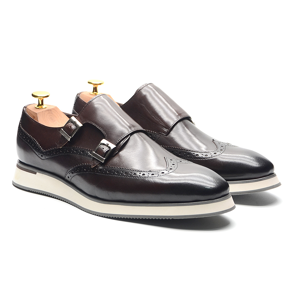 European Luxury Mens Sneakers  - Monk Strap Shoe recension och pris