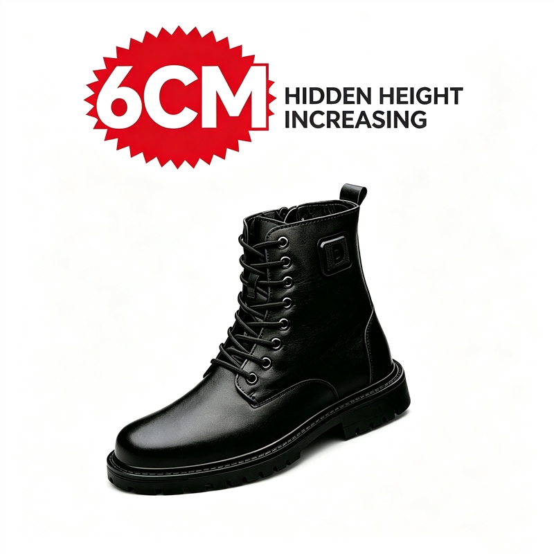 Men 6cm Hidden Height Increasi - Men'S Shoes With Height Increase recension och pris